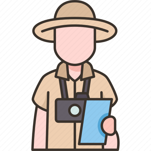 Explorer, safari, jungle, man, adventure icon - Download on Iconfinder