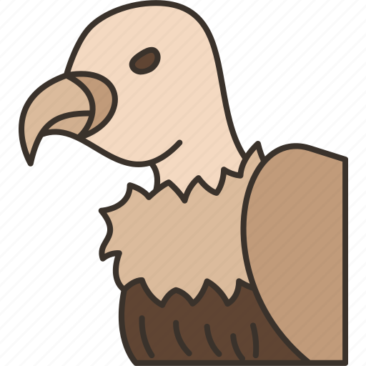 Vulture, scavenger, animal, wildlife, forest icon - Download on Iconfinder