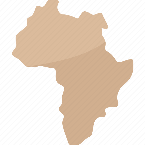 Africa, continent, map, cartography, geography icon - Download on Iconfinder