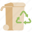 bin, garbage, trash, recycle, sign 
