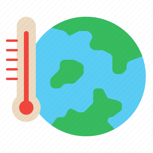Global, globe, earth, warming, high, temperature, hot icon - Download on Iconfinder