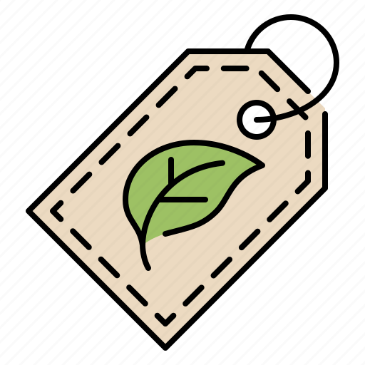 Tag, eco, product, leaves, leaf, ecology icon - Download on Iconfinder