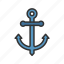 anchor, sailing, navigation, marine, boating, nautical, coastal, boats 