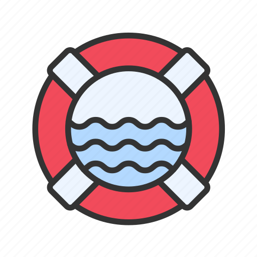 Life buoy, rescue, emergency, lifejacket, life ring, floating, survival icon - Download on Iconfinder