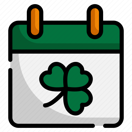 Calendar, celebration, date, holiday, party, patrick, saint patricks day icon - Download on Iconfinder