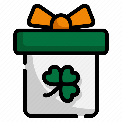 Box, package, holiday, patrick, saint patricks day, gift icon - Download on Iconfinder