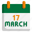 saint, patricks, day, date, calendar, month, event 