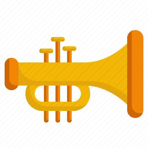 Trumpet, instrument, music, play, sound icon - Download on Iconfinder