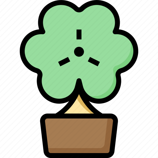 Clover, day, luck, patrick, shamrock, st, tree icon - Download on Iconfinder