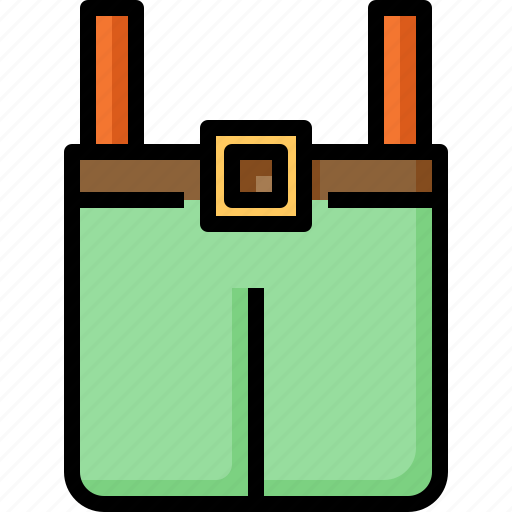 Costum, day, pants, patrick, shorts, st, trousers icon - Download on Iconfinder