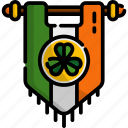 irish flag, st patrick, patricks, irish, flag, ireland