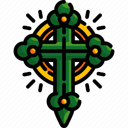 Celtic, cross, irish, st patrick, patricks, ireland icon - Download on Iconfinder