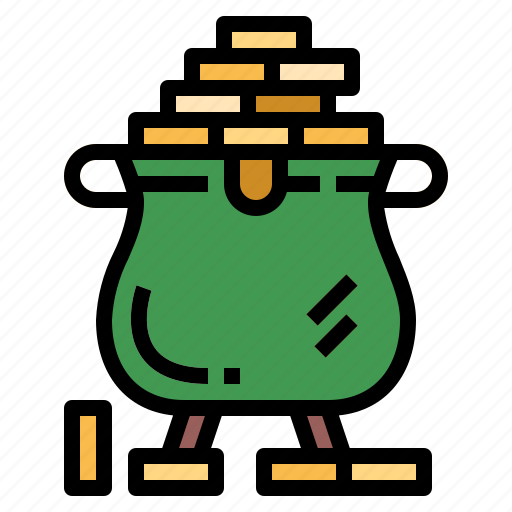 Gold, pot, treasure, wealth icon - Download on Iconfinder