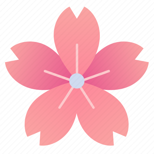 Cherry blossom, flower, japanese, pink, sakura, spring icon - Download on Iconfinder