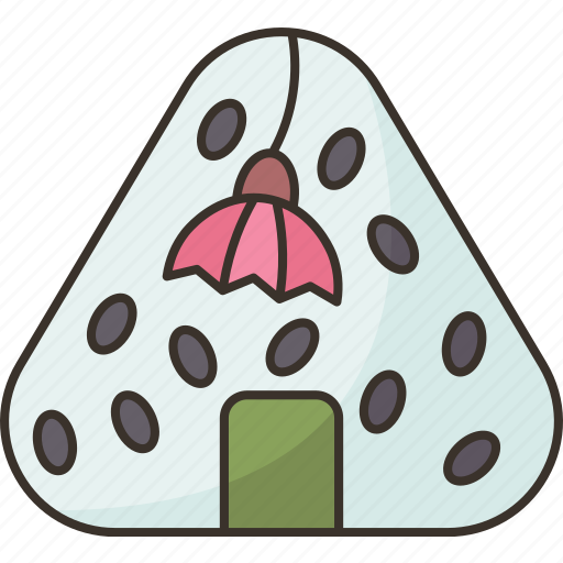 Onigiri, rice, food, cooking, japanese icon - Download on Iconfinder