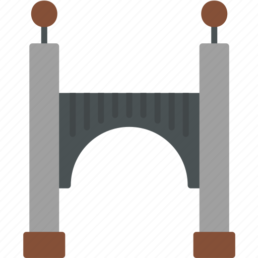 Bridge, aqueduct, arched, arches, architecture, structure, icon icon - Download on Iconfinder