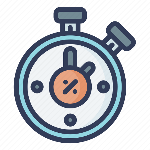 Stopwatch, sale, coupon, tag, offer, price icon - Download on Iconfinder