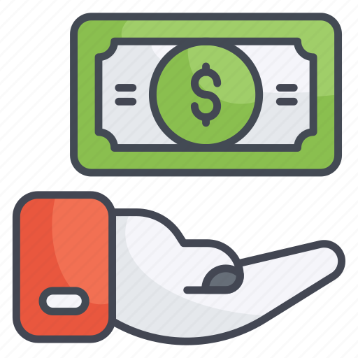 Pay, currency, payment, cash, bill icon - Download on Iconfinder