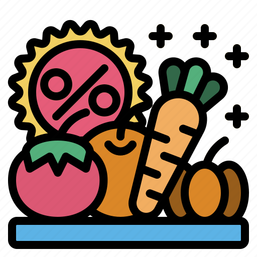 Sales, vegetable, sale, discount, healthy, food icon - Download on Iconfinder