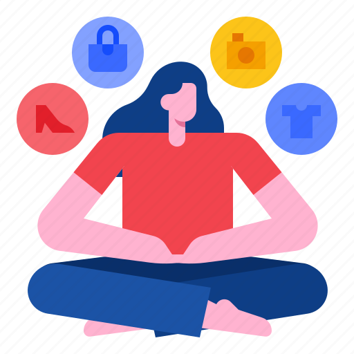 Meditation, sale, promotion, discount, shopping, relax icon - Download on Iconfinder