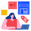 shopping, online, women, ecommerce, laptop, sale, promotion 