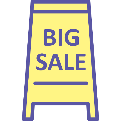 Big, sale, moment, promo, marketing, strategy, item icon - Free download