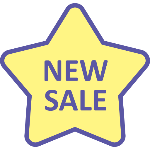New, sale, label, star, tag, rating, shopping icon - Free download
