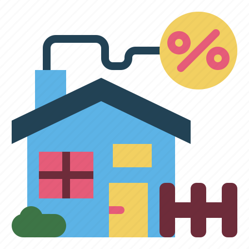 Sales, mortgage, sale, discount, estate, home, house icon - Download on Iconfinder