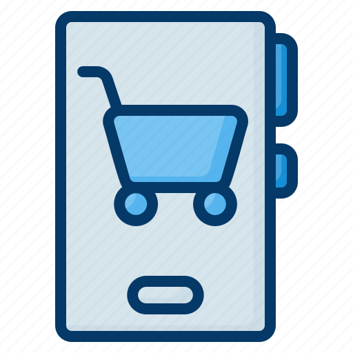 Mobile, shop, app, purchase, smartphone, shopping, bag icon - Download on Iconfinder