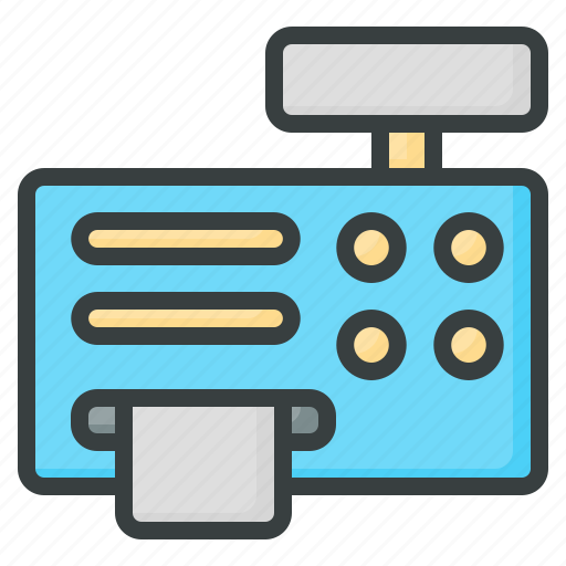 Cash, register, cashier, payment, deposit icon - Download on Iconfinder