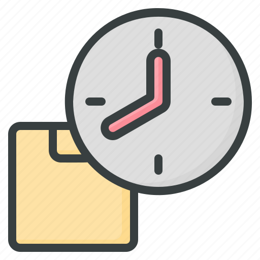 Delivery, time, clock, schedule, package icon - Download on Iconfinder