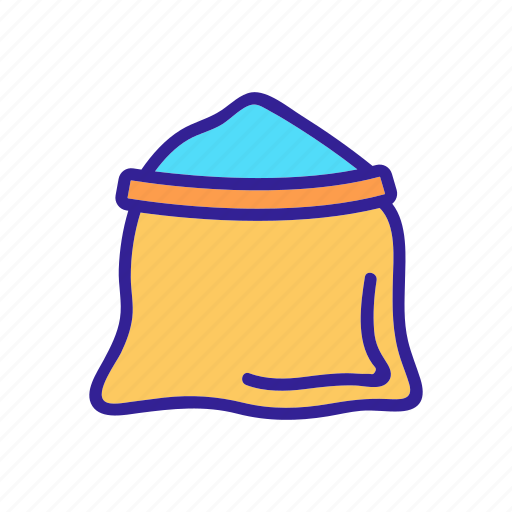 Bag, cooking, flavoring, human, open, salt, tongue icon - Download on Iconfinder