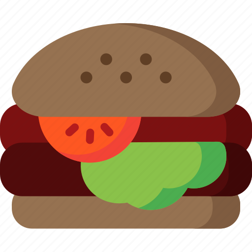 Hamburger, burger, cheeseburger, fastfood, junk, sandwich icon - Download on Iconfinder