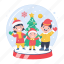 snow globe, festivity, christmas, xmas, holiday 
