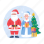 santa wife, christmas, xmas, celebration, holiday 
