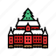 santa, claus, workshop, christmas, reindeer, sleigh 