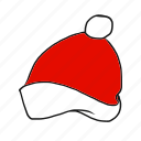 claus, santa hat, santa, hat, christmas