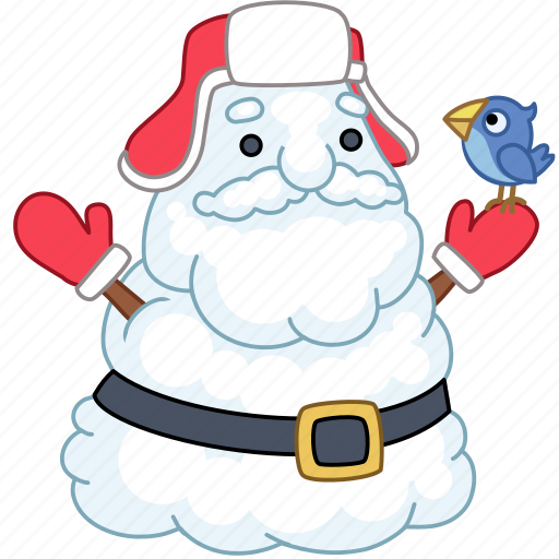 Bird, christmas, santa, snow, snowman, xmas, holiday icon - Download on Iconfinder