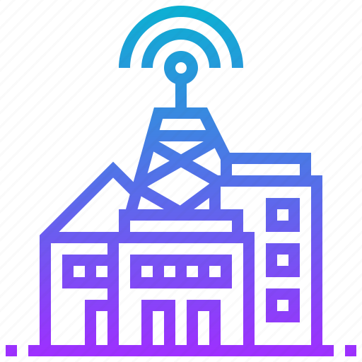 Airwave, broadcasting, digital, station, transmission icon - Download on Iconfinder
