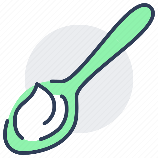 Sour, cream, spoon, chocolate icon - Download on Iconfinder