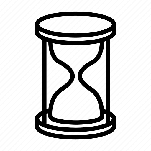 Clock, glass, sand, sand glass, time, time count down, timer icon - Download on Iconfinder