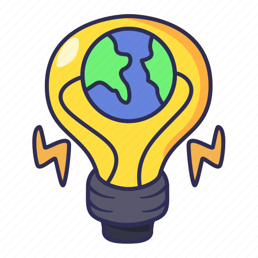 Bright, world, planet, earth, save, innovation icon - Download on Iconfinder