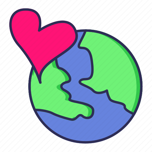 World, earth, love, romance, life icon - Download on Iconfinder