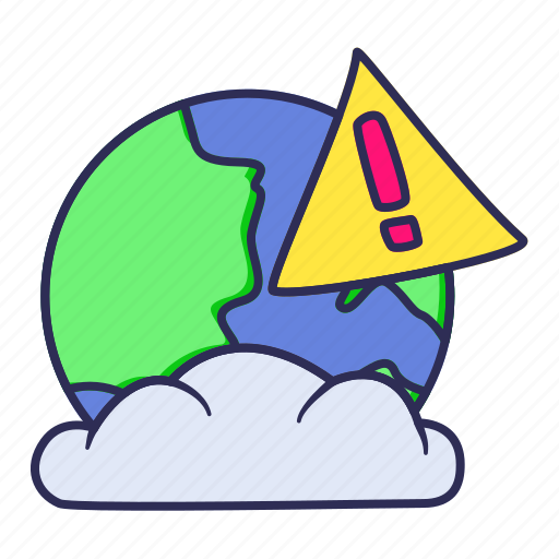 Radius, smoke, world, danger, sign icon - Download on Iconfinder