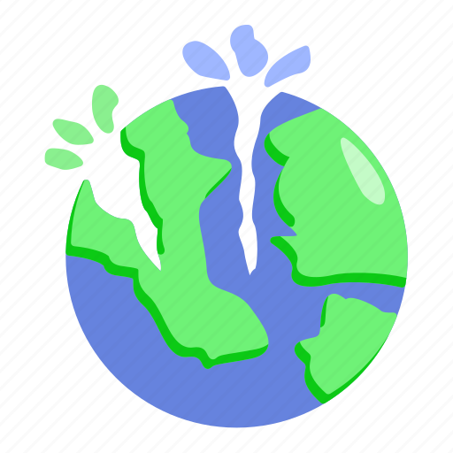Earthquake, world, planet, earth icon - Download on Iconfinder