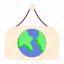world, sign, earth, save, planet 
