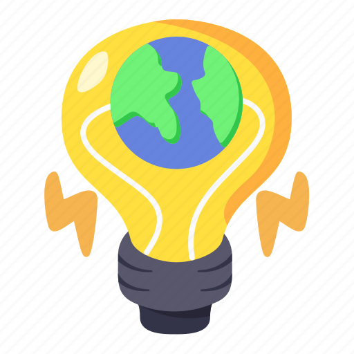 Bright, world, planet, earth, save, innovation icon - Download on Iconfinder