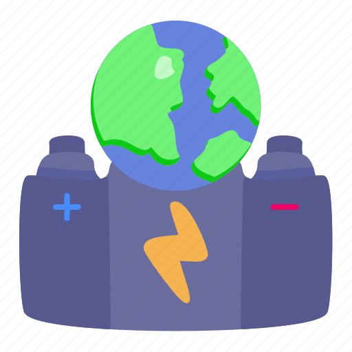 Energy, power, electric, world, earth icon - Download on Iconfinder