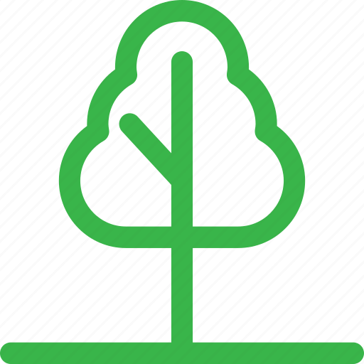 Forest, grow, nature, plant, thin, tree icon - Download on Iconfinder