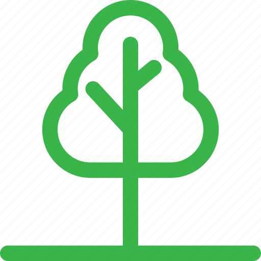 Forest, grow, nature, plant, thin, tree icon - Download on Iconfinder